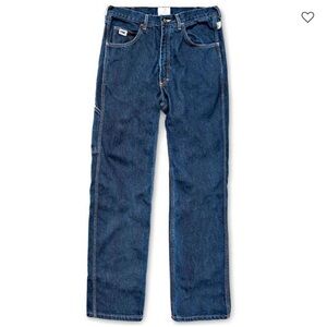 NWT Tyndale FRMC Flame Resistant Carpenter Work Pants Jeans Dark Wash